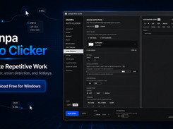 Osenpa Auto Clicker automation tool for repetitive Windows tasks with macros, detection, and hotkeys.