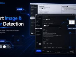 Osenpa Auto Clicker smart image and color detection for triggering actions when screen conditions change.