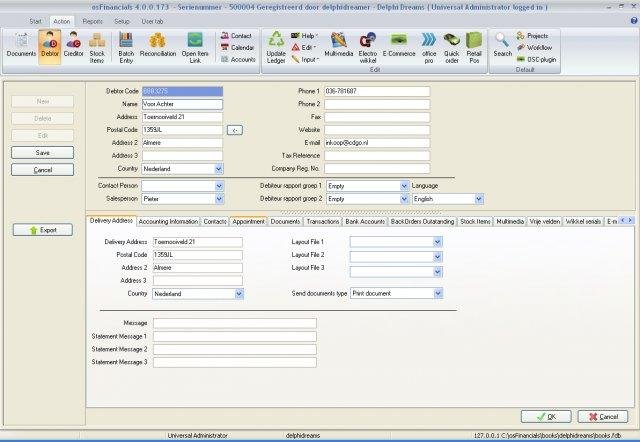 free general ledger software