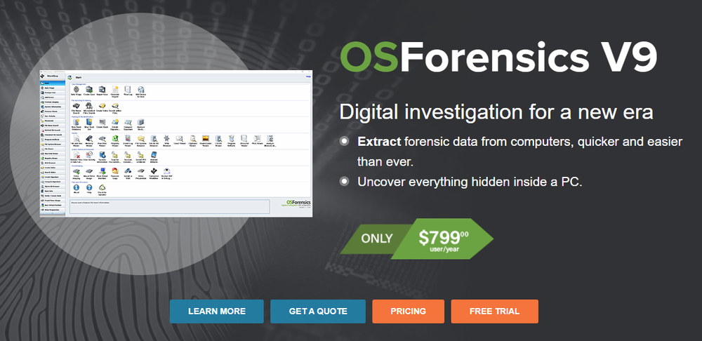 OSForensics Screenshot 1