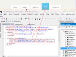 Asp.net MVC sample plugin extension