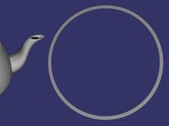 Surfaces - Bezier teapot and NURBS sphere