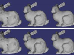 Subdivision - Loop & Sqrt(3) methods of the Stanford Bunny