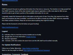 OSINT Framework Screenshot 1