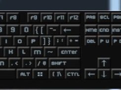 An azerty keyboard overview