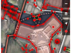 Editor with data loaded from osm server