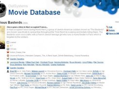 Automatically get movie information from IMDb.