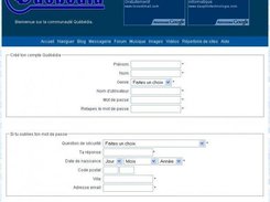 Quebedia registration page (in french)