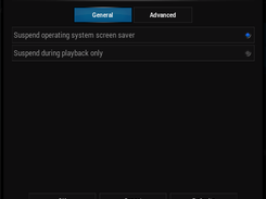 General settings of OS Screen Saver Manager