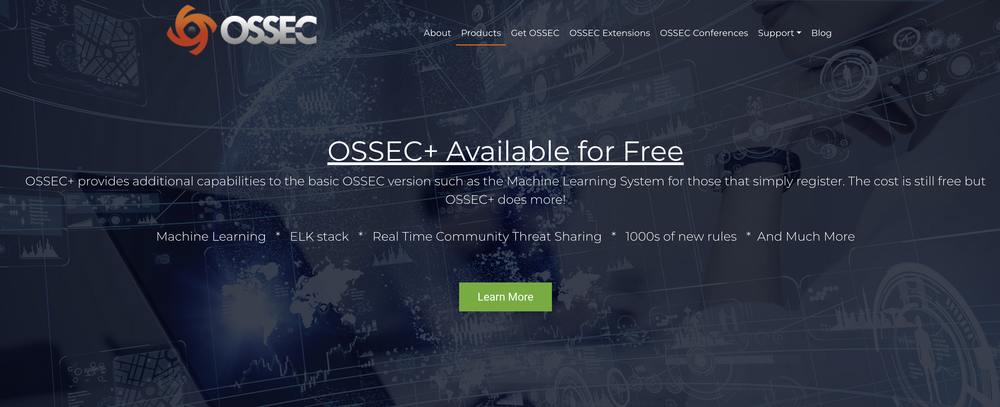 OSSEC Screenshot 1