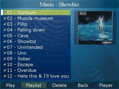 The MP3 browser...