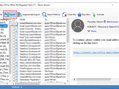 OST to Office 365 Migration Screenshot 1