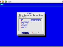 Escaneado de redes en modo consola