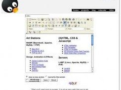 Screenshot of osWiki's edit action.