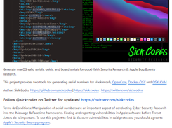 OSX Serial Generator Screenshot 2