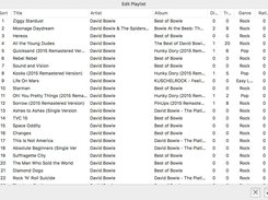 Sort Playlist