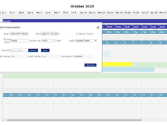 Simple calendar reservation management