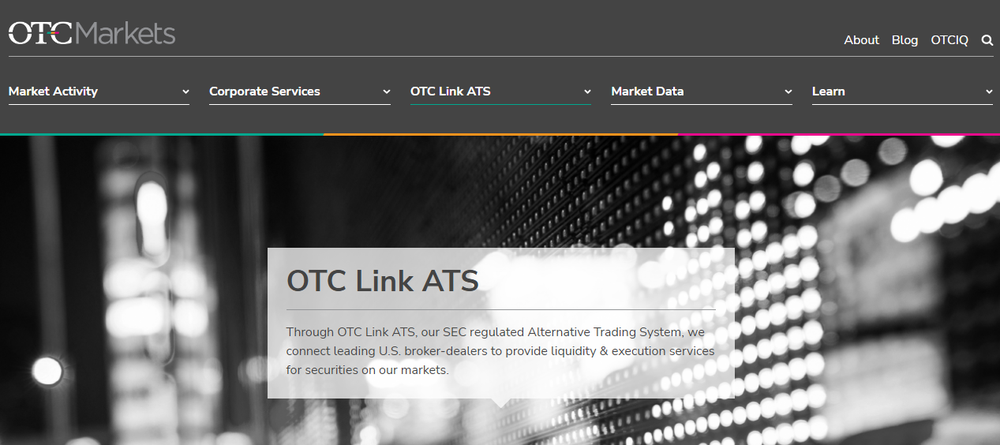 OTC Link ATS Screenshot 1