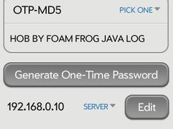 The "full" version with a generated One-Time Password