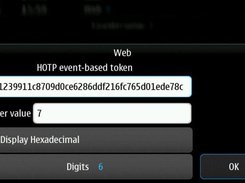 3. Editing an HOTP token