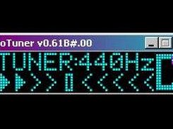 oTuner Free Open Source Guitar Instrument Tuner Main Display
