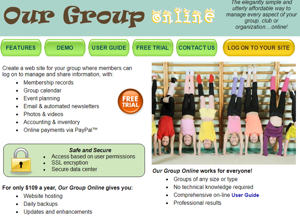 Our Group Online Screenshot 1