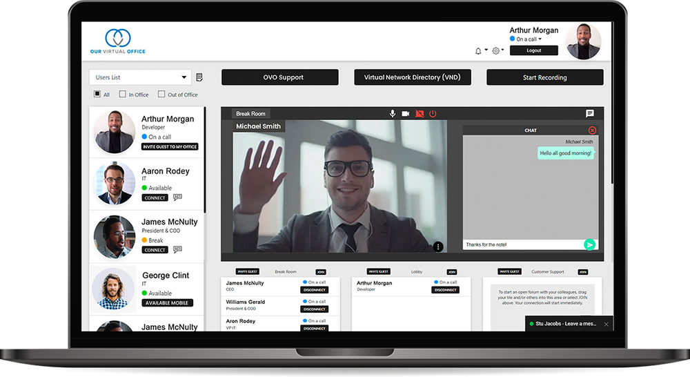 Our Virtual Office Screenshot 1