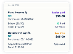 OurFamilyWizard Screenshot 4