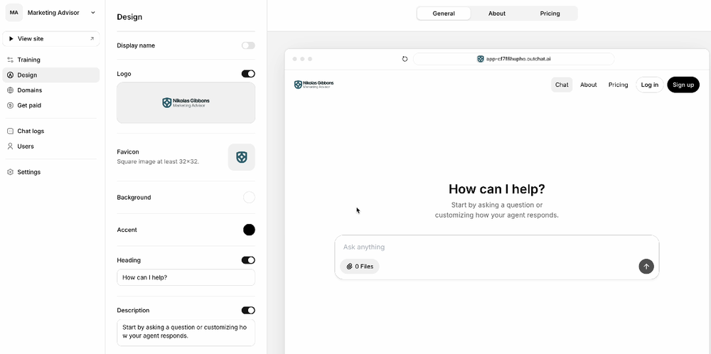 Outchat Screenshot 1