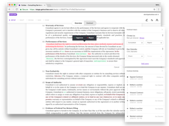 Redline & negotiate with full visibility. Redlining, commenting and unified audit log ensure bulletproof versioning and eSignature validity.