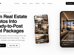 Turn listing photos into reel packages
