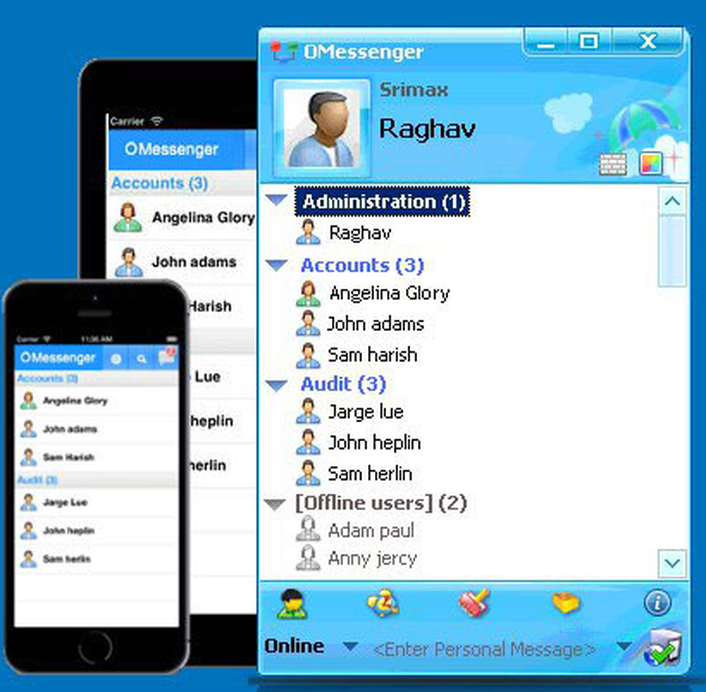 OMessenger Screenshot 1