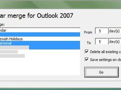 Main application window