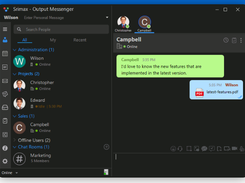 Output Messenger Screenshot 2