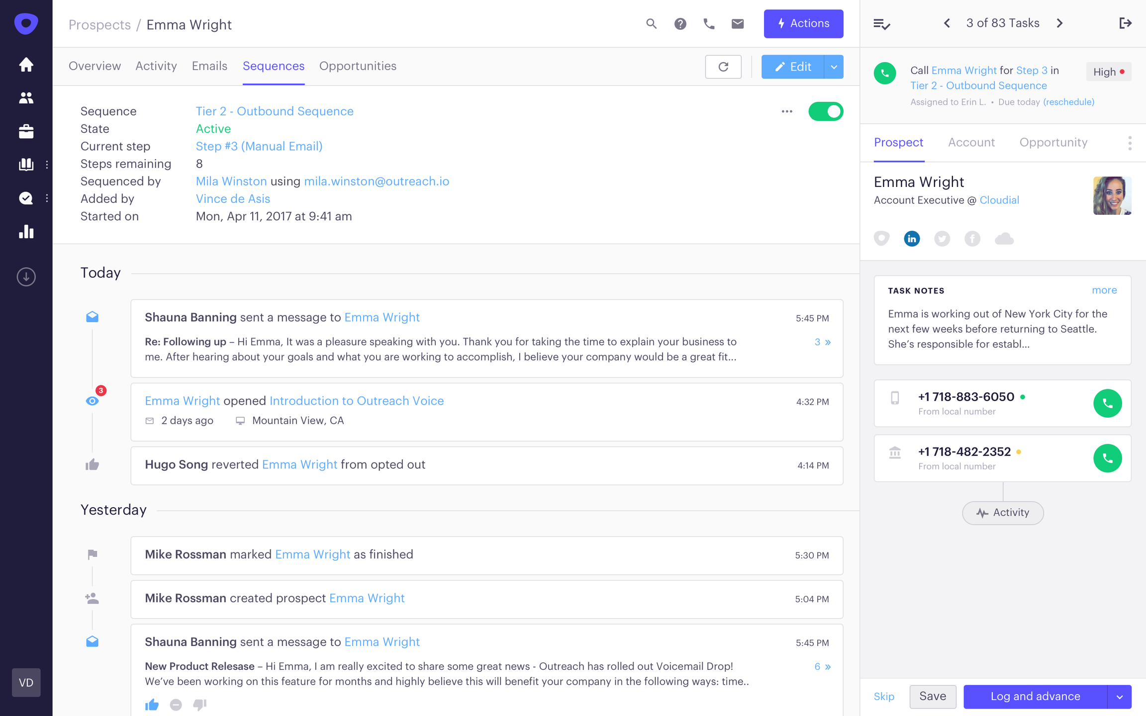 Outreach-MakeRepsWildlyProductive