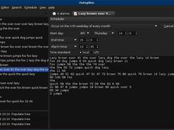 The interface that lets define a new recurrence rule for an item. 