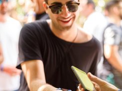 RFID wristbands payments