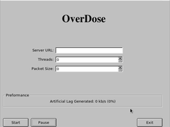 Overdose 1.0 GUI