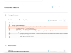 Scan Report with an expanded vulnerability category