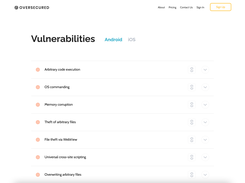 Vulnerabilities