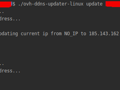 ovh-ddns-updater Screenshot 2