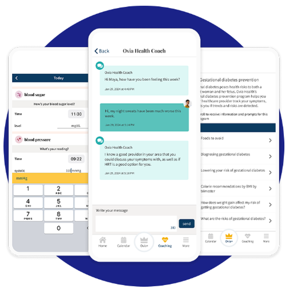Ovia Health Screenshot 1