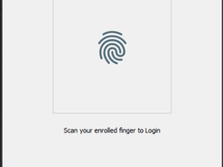 fingerprint login page