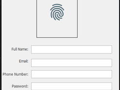 Registration page