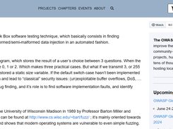 OWASP WSFuzzer Screenshot 1