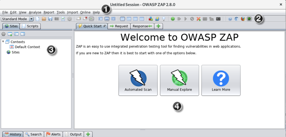 OWASP ZAP Screenshot 1