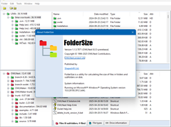 FolderSize is a tool that scans recursively the selected folder and calculates the total size of all files. See Examples on our wiki.