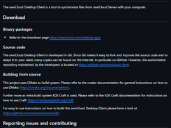 ownCloud Desktop Client Screenshot 1