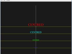 Text display