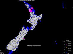 New Zealand Sites Map